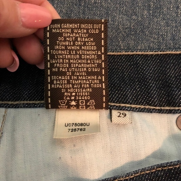 7 For All Mankind Bootcut Jeans Size 29 - Picture 5 of 7
